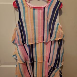 Striped dress spring summer dress